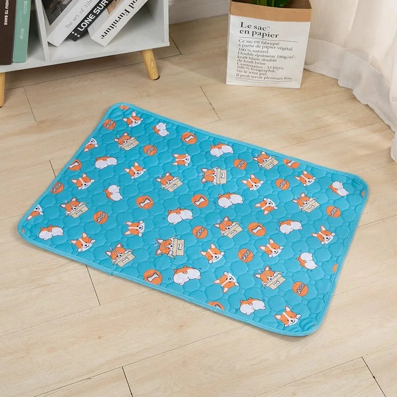 Dog Absorbent Mat Dog Cooling Mat Doggie Blanket Dog Bed and Mat for Pet Bed GD02